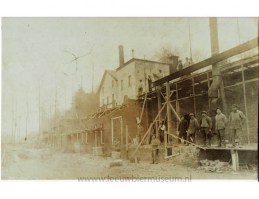 oude foto nieuwbouw 1920
